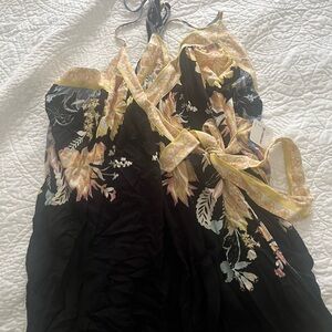 NWOT Free People Wrap Mini Dress